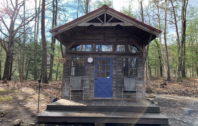 New Paltz House | Merlin's Cabin at Stone Mountain Farm in New Paltz