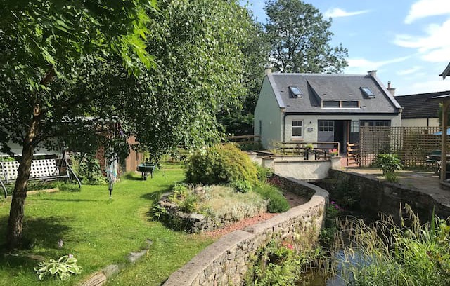Innerleithen Cabin | Historic Sawmill Lodge in the heart of the town
