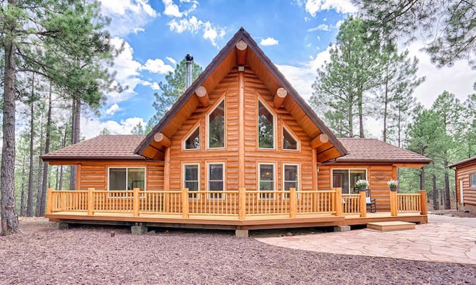 Flagstaff Cabin | Lincoln Log Cabin, Tranquility close to Downtown