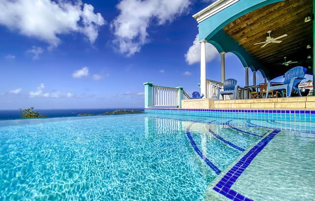 Estate Kings Quarter House | Harbor Lights - 3 BR Villa with Fabulous 160º Views of Charlotte Amalie Harbor!
