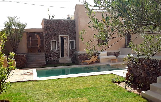 Oumnass Villa | Dar Ghizlane . Maison Berbère au pied de l'Atlas