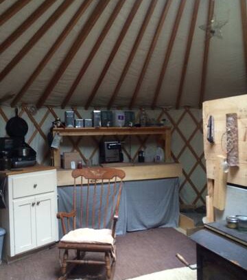 Strafford Other | 20'yurt at creek