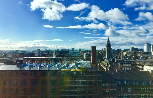 City Centre Glasgow Apartment | City centre flat with a panoramic view.