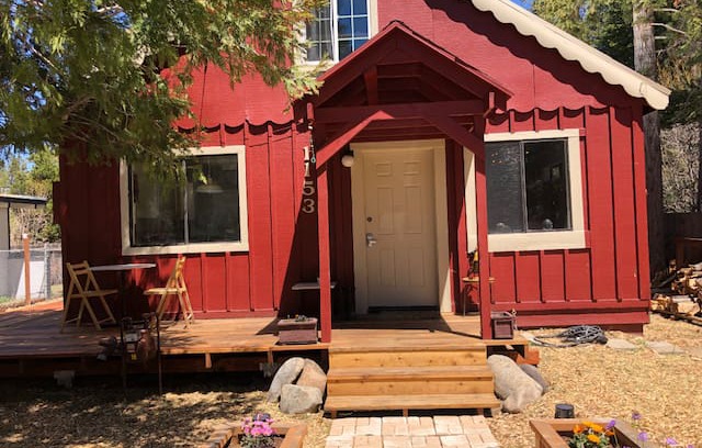 Tahoe Valley House | The Gingerbread House- Upstairs Room +Private Bath