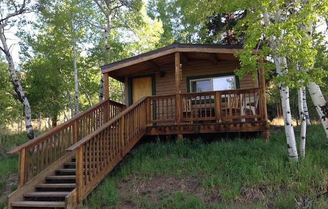 Pinedale Cabin | Half Moon Lake Lodge- Cabin #1
