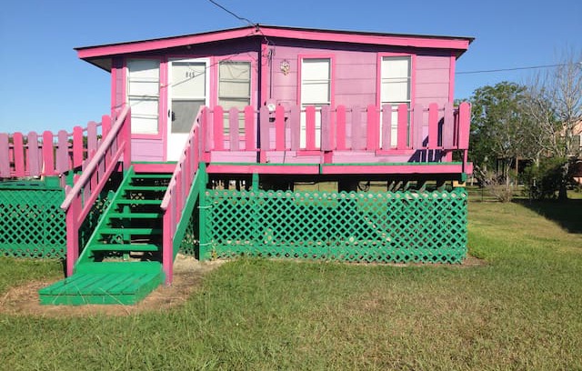 Port Lavaca House | Purple House, Magnolia Beach Texas