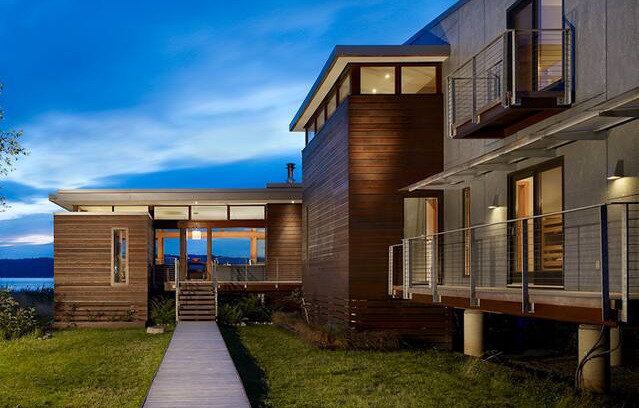 Everett House | Lux Beachfront House on Private Island - Everett