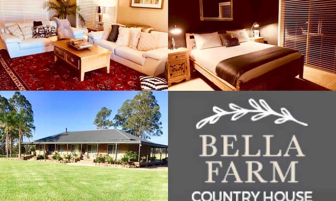 Nulkaba House | Bella Farm Country House with Jacuzzi and Firepit