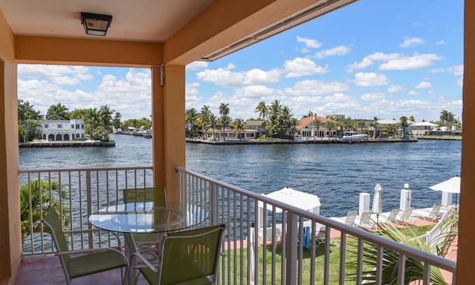 Pompano Beach Apartment | 2 Bedroom Apt Overlooking the Water The Aloha #24