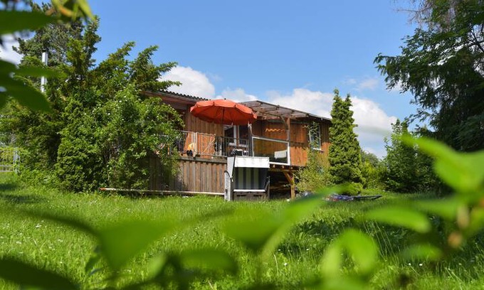 Zeulenroda-Triebes House | Ferienhaus 249 direkt am Wasser mit Kamin