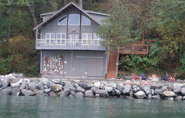 Lummi Island House | The Oyster House: Ocean-Front w/Private Beach!