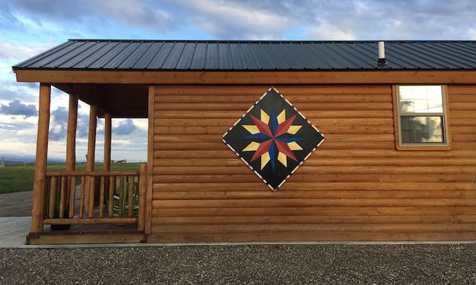 Ringling Cabin | A Great Escape-Amish pine cabin-Ringling, Montana.