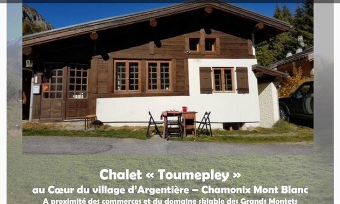 Argentiere Villa | Chalet «Toumepley» à Argentière face au MontBlanc