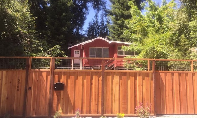 Hacienda Cabin | Riverfront Redwood Escape on the Russian River
