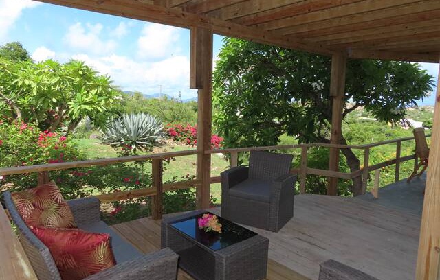 Little Trunk Bay Apartment | Hillside Hideaway Garden Studio