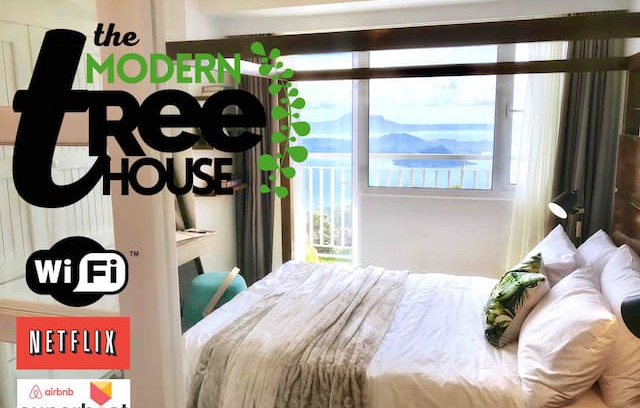Tagaytay Apartment | The Modern TreeHouse - Stunning Taal View