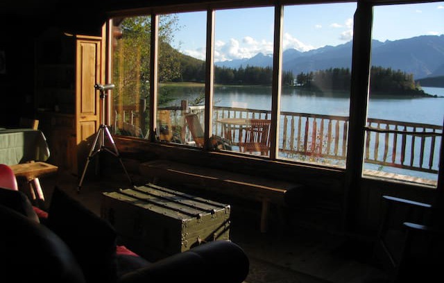 Mud Bay Cabin | Paradise West log cabin, wilderness retreat, sauna