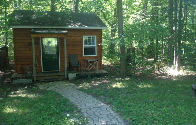 Washtenaw County Cabin | Hanuman's Cabin on the Path
