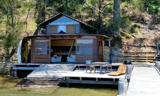 Morning Bay House | The most beautiful boatshed on Pittwater.
