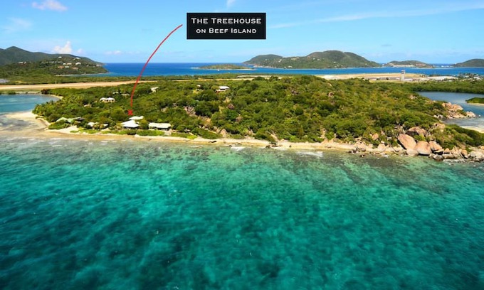 Beef Island Apartment | The Treehouse at Beef Island Beach Villas