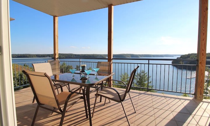 Lake Ozark Apartment | Stunning LAKE View at Palisades