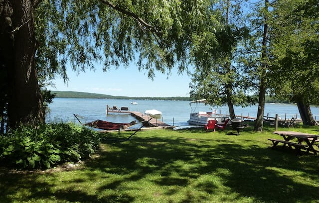 Petoskey House | Beautiful Petoskey Lakefront home on Pickerel Lake