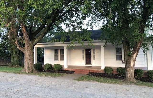 Madisonville House | The Ruby House in the garden
