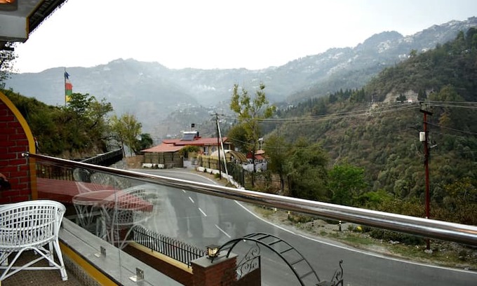 The Mall Road Hotel | Balcony view | Mussoorie Hills | Winters