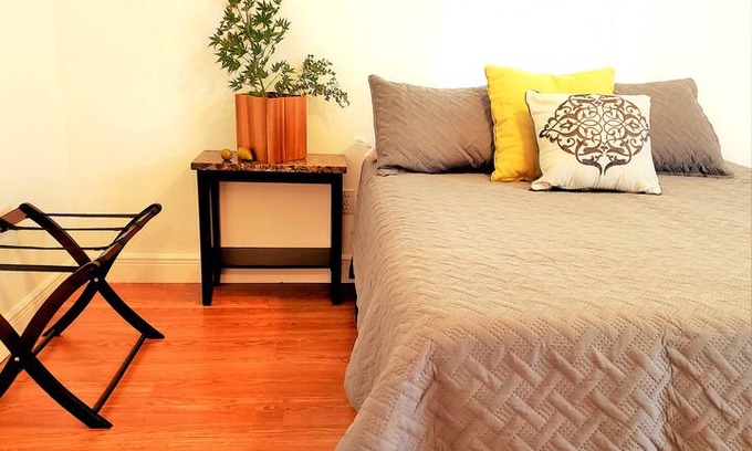 Fayetteville House | The Yellow House Mother-in-law-suite