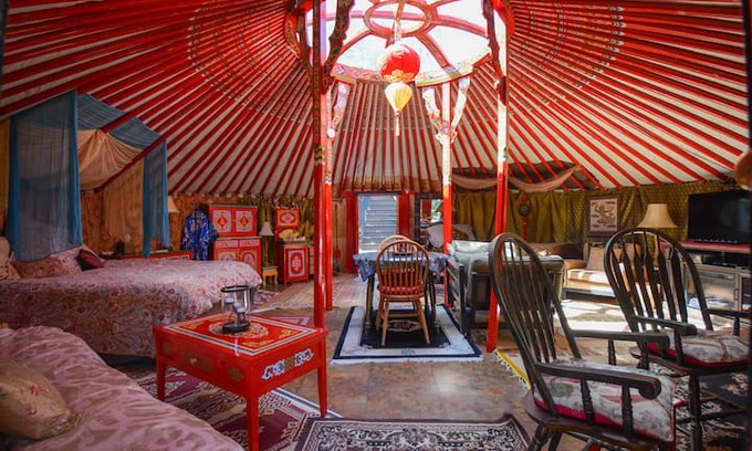 Colfax Other | Mongolian Yurt: Glamping with Pool in Foothills