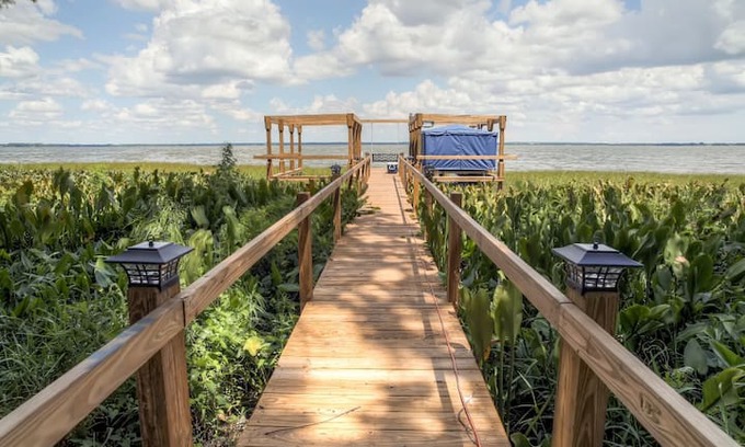 Haines Creek House | A great place to relax on a Lake. Chain of Lakes
