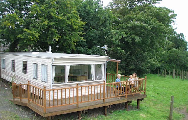 St Dogmaels Villa | Bryncus Farm Caravan/mobile home, near St Dogmaels