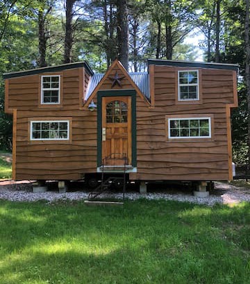 North Yarmouth House | Tiny Home in a private, wooded lot