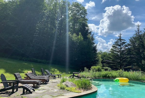 Jeffersonville House | The Hubert House - secluded getaway w/ hot tub