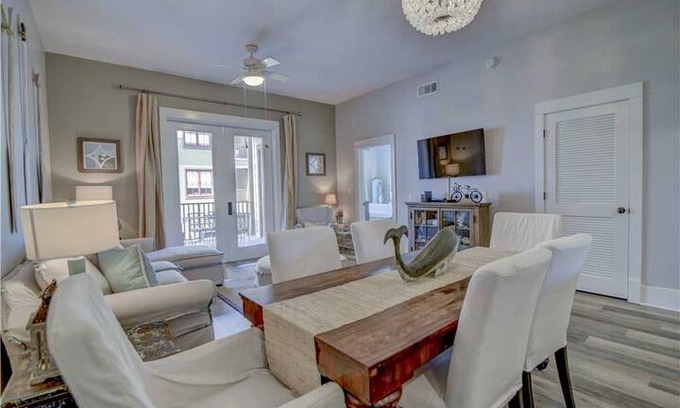 Santa Rosa Beach Apartment | Life is sweet at the Sandy Feet Retreat~ Free Shuttle, Beach Service, Pools - Redfish Village "Sandy Feet Retreat" M2-315 Blue Mountain Beach 30A