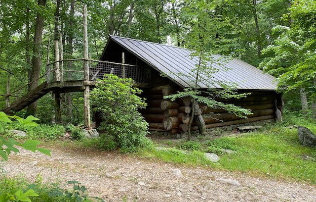 Redding Ridge Cabin | Tulip Log Cabin at Sticks and Stones Farm