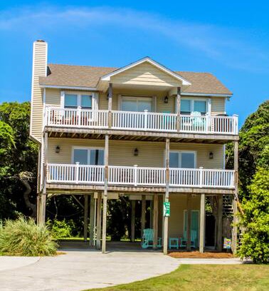 Emerald Isle House | Resting Beach Face