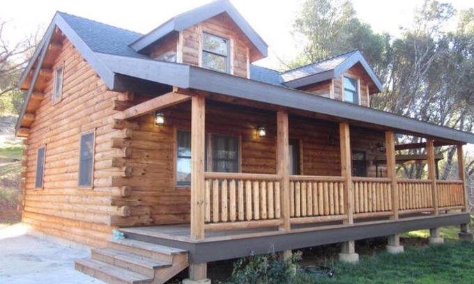 Oakhurst House | Terra Vita - Log Home 12 Acres! Yosemite/Bass Lake