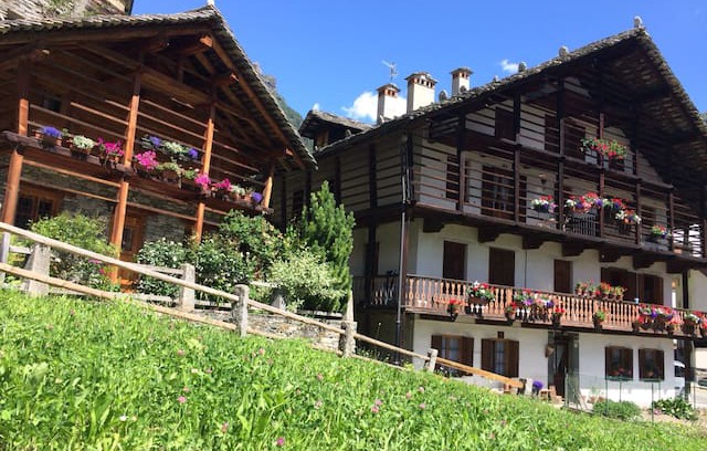 Alagna Valsesia Apartment | Stainer Hus:Appartamento in tipica casa Walser