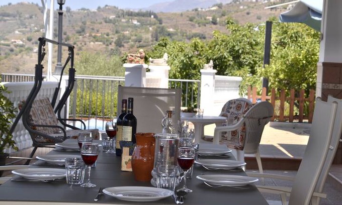 Torrox Villa | Casa Ana Maria: country side, beach, pool/jacuzzi