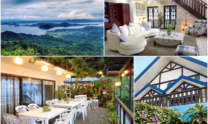 Laurel House | The Blue Cottage Tagaytay, Overlooking Taal Lake