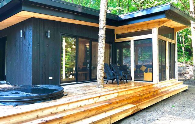 Mauricie Villa | Élégant chalet au cœur de la nature Citq: 299451