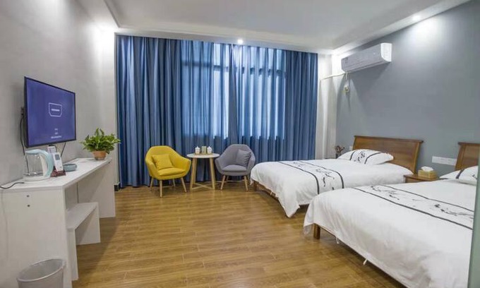 Lishui Apartment | 【xbed】静溪荷院民宿/可住四人/精致双床房/请您品本地茶/丽水松阳/独山/独山驿站/延庆石塔/松阳溪绿道/8305