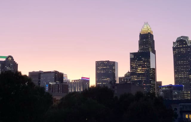 First Ward Apartment | Uptown condo with private skyline terrace views