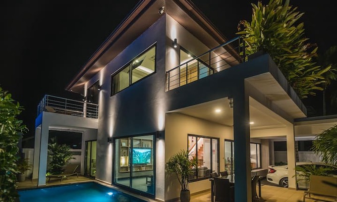 Kamala Villa | The White House - Kamala modern private pool villa