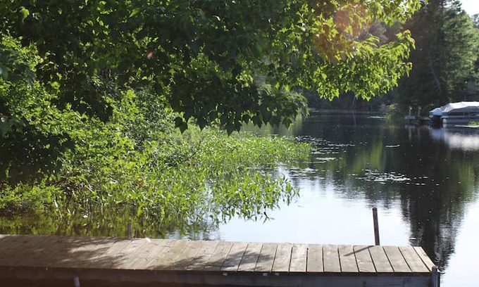 Rhinelander Apartment | Bayview Rentals #1 - Right off snowmobile trails