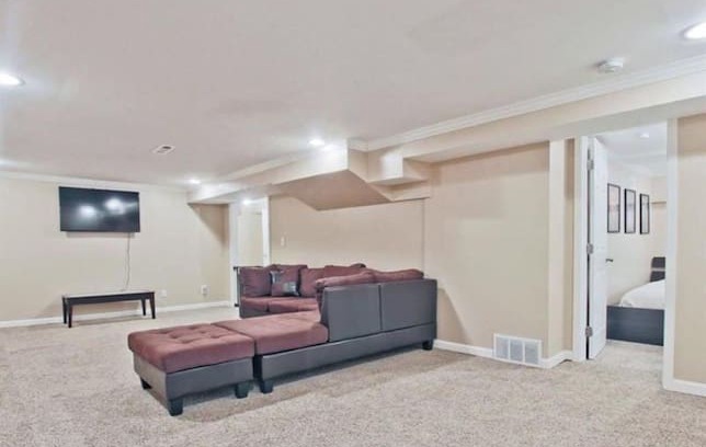 Marietta House | East Cobb-BASEMENT Apartment King/Wifi/TV/Private