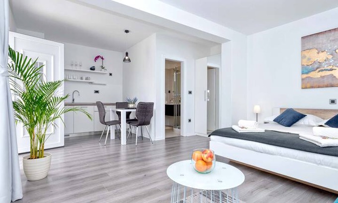 Hvar Old Town Apartment | Villa Sego 4**** studio apartment with a terrace V