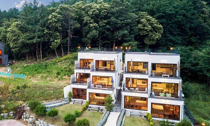 Seorak House | 가평 청평호수 스파펜션. 개별테라스 단독바베큐/쁘띠쁘랑 남이섬 아침고요수목원,English