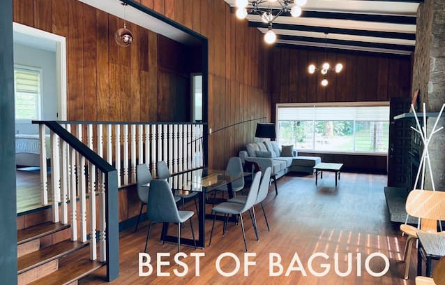 Baguio House | Baguio Heritage Home w/ fireplace & pine garden